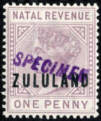 Buy Online - ZULULAND POSTAL FISCAL (W.654)
